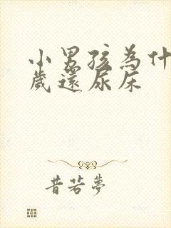 小男孩为什么8岁还尿床