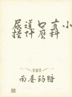 尿道口有小肉粒挂什么科