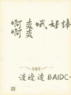 啊爽哦好棒嗯嗯啊爽