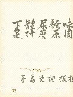 下体尿骚味很重是什么原因