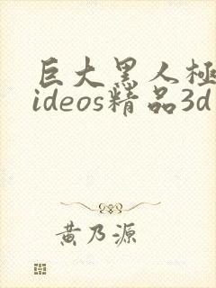 巨大黑人极品videos精品3d