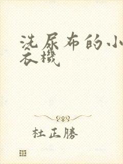 洗尿布的小型洗衣机