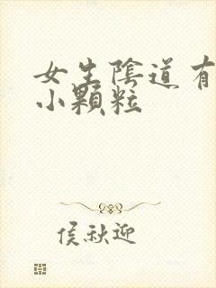 女生阴道有白色小颗粒