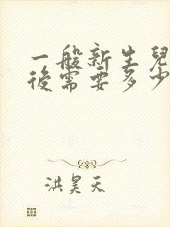 一般新生儿出生后需要多少片nb纸尿裤