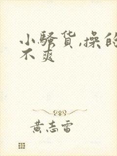 小骚货,操的爽不爽