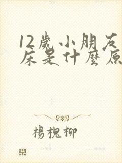 12岁小朋友尿床是什么原因