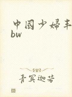 中国少妇丰满bbw
