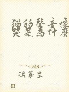 猫的声音像小孩哭是为什么