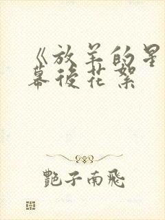 《放羊的星星》幕后花絮