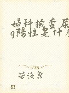 妇科检查尿hcg阳性是什么意思