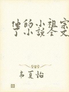 他的小祖宗甜爆了小说全文免费阅读