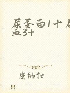 尿蛋白1十尿隐血3+