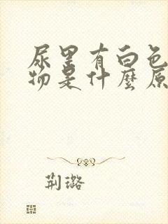 尿里有白色絮状物是什么原因?