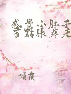 感觉小肚子下坠有点胀疼老感觉有尿