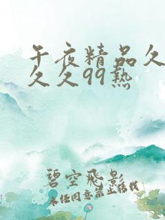 午夜精品久久久久久99热