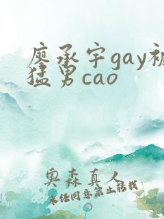廖承宇gay被猛男cao