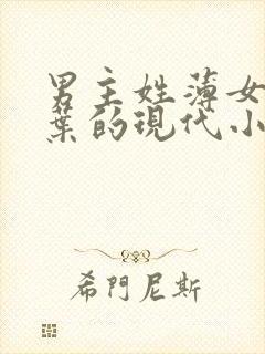 男主姓薄女主姓叶的现代小说