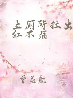 上厕所拉出血鲜红不痛