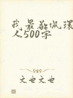 我最敬佩环卫工人500字