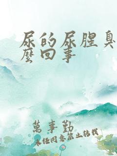 尿的尿腥臭味怎么回事