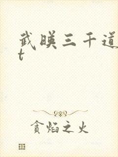 武映三千道txt