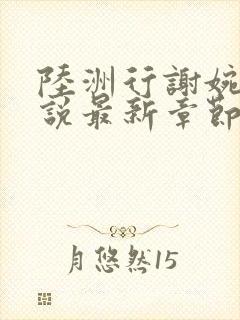 陆洲行谢婉雪小说最新章节