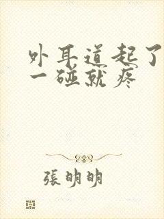 外耳道起了个包一碰就疼