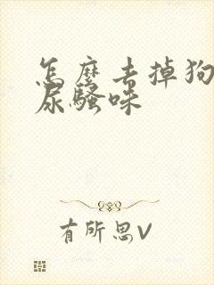 怎么去掉狗狗的尿骚味