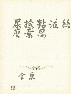 尿检粘液丝是什么意思