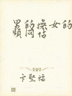 男的操女的的视频网站