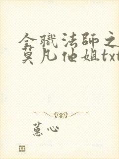 全职法师之我是莫凡他姐txt