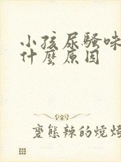 小孩尿骚味大是什么原因