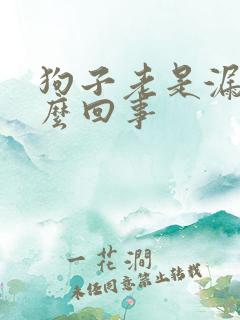 狗子老是漏尿怎么回事