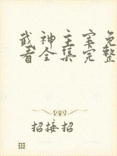 武神主宰免费观看全集完整版在线观看