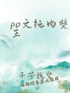 po文纯肉双男主