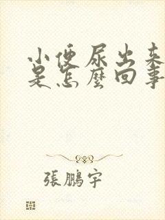 小便尿出来起沫是怎么回事