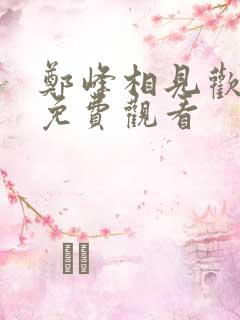 郑峰相见欢短剧免费观看