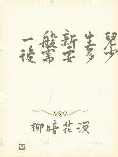 一般新生儿出生后需要多少片nb纸尿裤