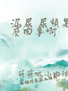 漏尿 尿频是怎么回事啊