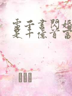 电子书闪婚老公是千亿首富