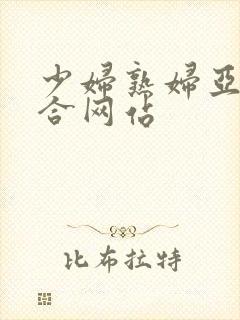 少妇熟妇亚洲综合网站