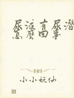 尿液有尿潜血是怎么回事