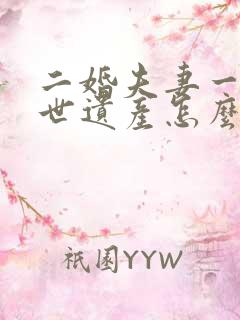 二婚夫妻一方过世遗产怎么分配