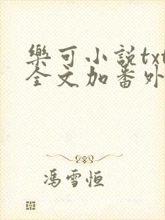 乐可小说txt全文加番外