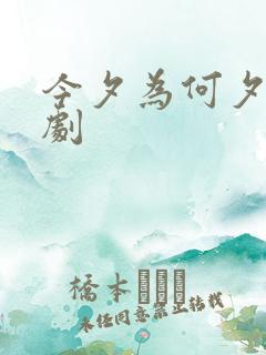 今夕为何夕 短剧