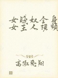 女贱奴全身伺候女主人视频