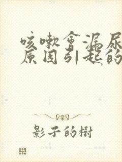 咳嗽会漏尿什么原因引起的