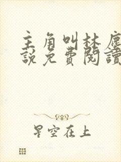 主角叫林尘的小说免费阅读