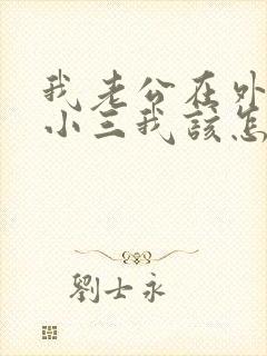 我老公在外面找小三我该怎么办