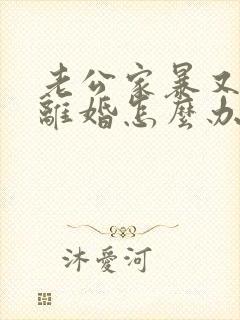 老公家暴又不肯离婚怎么办